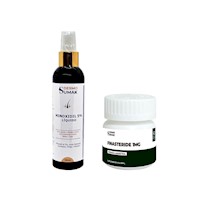 MINOXIDIL 5% LIQUIDO 120ML + Finasteride 1mg x 60 Caps