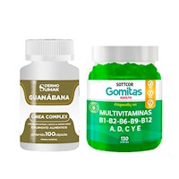 Guanabana Complex Antioxidante Natural 100 Cap - Dermo Sumak|Gomitas Multivitaminas adulto