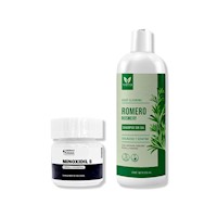 MINOXIDIL 5MG CAPS 60 + SHAMPOO ROMERO VENA 500ML