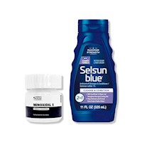 MINOXIDIL CAPS + SHAMPOO ACONDICIONADOR ANTICASPA SULF. DE SELENIO 1%