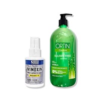 LOCIÓN MINOXIN 60ML + SHAMPOO ORTIN SÁBILA 1LT