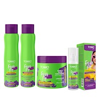 SET PARA CABELLO GRASO FRESH POP TONNO PLUS