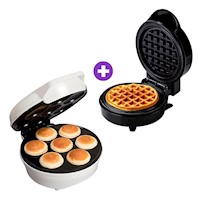 Pack Cup Cakes + Mini Waffle Maker