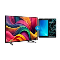 Combo Televisor Hisense 65A6NA 65" y Tablet Advance PRIME PR6152"