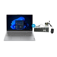 Combo Laptop Lenovo V15 G4 AMN 15.6" y TECLADO CON CABLE USB+MOUSE 4 BOTONES RGB