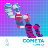 Medias Tobilleras Medias Deportivas de ciclismo y running 3-Pack | COMETA