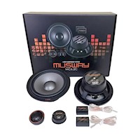 PARLANTES COMPONENTES MUSWAY 200WATTS  - MC6.2C