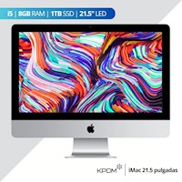 Computadora iMac 2017 i5 8GB 1TB 21.5" - Reacondicionado - Plateado - Grado A