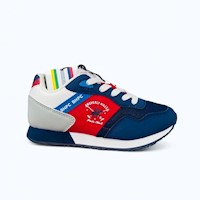 Zapatillas Beverly Hills Polo Club Connor Navy Niños