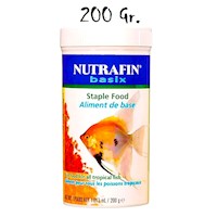 Nutrafin Basix Alimento Para Peces Tropicales Escamas 200 Gr