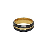 ANILLO BLACK GOLD BRILLANTE | RIN-15