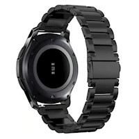 Correa de eslabones acero inox para smartwatch 20mm