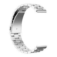 CORREA ESLABONES ACERO INOX PARA SAMSUNG WATCH 4-5-5PRO-6-7-FE PLATEADO