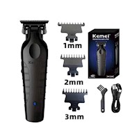 Cortadora de Cabello Inalámbrica Professional KAMEI Negro