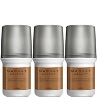 Pack x3 MAGNAT SELECT desodorante roll on de Esika 50ml