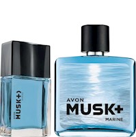 Set x 2 Musk Marine + MINI de Avon aroma oriental