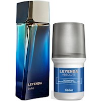 KIT Leyenda Absolute Eau de Toilette y desodorante Esika Aroma Herbal Aromático