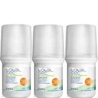 Pack x3 TOTAL SEC UNISEX desodorante roll on de ESIKA 50ml