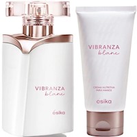 Set Vibranza Blanc perfume y crema para manos Esika  Aroma Floral