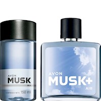 Set x 2 Musk Air aroma fresca aromática de Avon