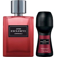 set x 2 Exclusive ADMIRABLE aroma amaderada aromática de Avon