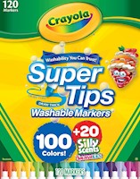 Crayola Supertips 120 Silly Scents