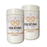 Creatina Micronizada con Aguaje Orgánico 300gr Alkaline Care x 2