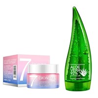 Crema Hidratante V7 + Crema Corporal Aloe Vera - Bioaqua