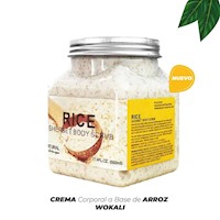 EXFOLIANTE CORPORAL DE ARROZ  WOKALI