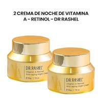 2 Crema de Noche de Vitamina A - Retinol - Dr Rashel