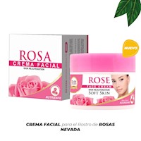 CREMA FACIAL ROSA PIEL SECA REJUVENECEDORA NEVADA