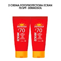 2 Crema Foto Protectora Ecran 70 SPF- Dermosol
