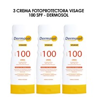 3 Crema fotoprotectora Visage 100 SPF - Dermosol