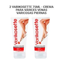 2 Varikosette 75ml - Crema para várices venas varicosas piernas