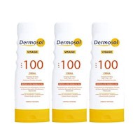 3 Crema Fotoprotectora Visage 100 Spf - Dermosol