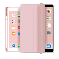 Smart Case para el New iPad 9.7 ROSADO + LAMINA DE VIDRIO