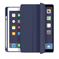 Smart Case para el iPad air 4 10.9 Azul + Lamina de vidrio