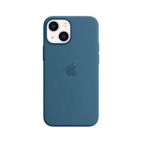 Silicone case IPHONE 15 Azul polar + lamina de vidrio