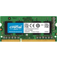 Crucial Memoria RAM 8GB DDR3L 1600 MHz SoDIMM PC3-12800 CT102464BF160B