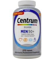 Multivitaminico Centrum Silver 50+ Hombre x 275 Tabletas