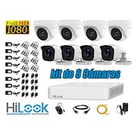 CÁMARAS SEGURIDAD KIT 8 FULL HD 1080P + CABLE HDMI OFERTA