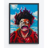 Cuadro 3d Con Movimiento  One Piece anime