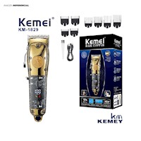 Cortador de cabello Profesional KEMEI Maquina-1829 Inalámbrica Clipper