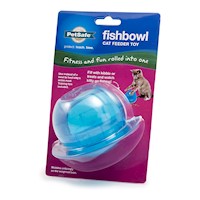 Juguete Dispensador Masticable para Gatos PetSafe Fishbowl