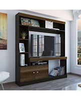 Estante TuHome classic color TV 52 - caramelo y wengue