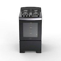 Cocina a gas Coldex 4 Hornillas 52CM CX527N Plus Negro