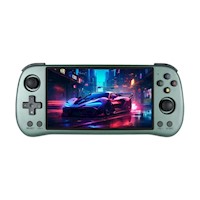 Consola de juegos portatiles Powkiddy X55 128 GB Verde Version mejorada