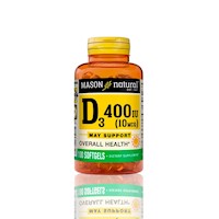 Vitamina Mason D3 400 Iu (10 Mcg)(100 Softg)