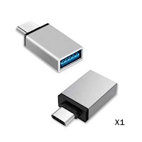 Adaptador USB C Macho a USB A Hembra
