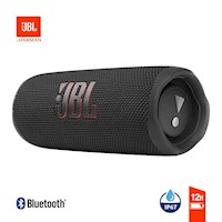 Parlante JBL Bluetooth Flip 6 Resistente Al Polvo/Impermeable Ip67 12Hr-Negro
